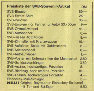 SVB-Fanartikel