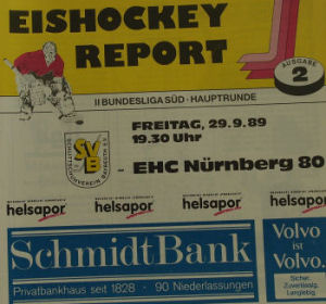 SVB Stadionheft 1989 / 1990